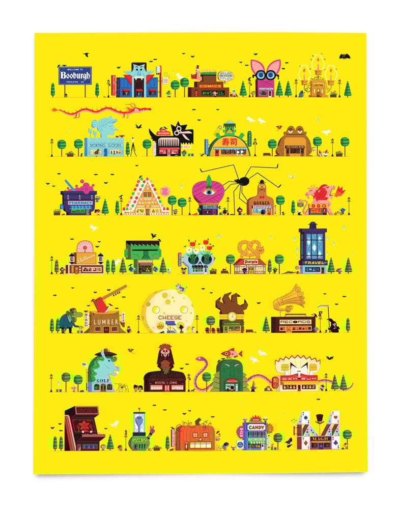 Image of BOOBURGH (Poster)