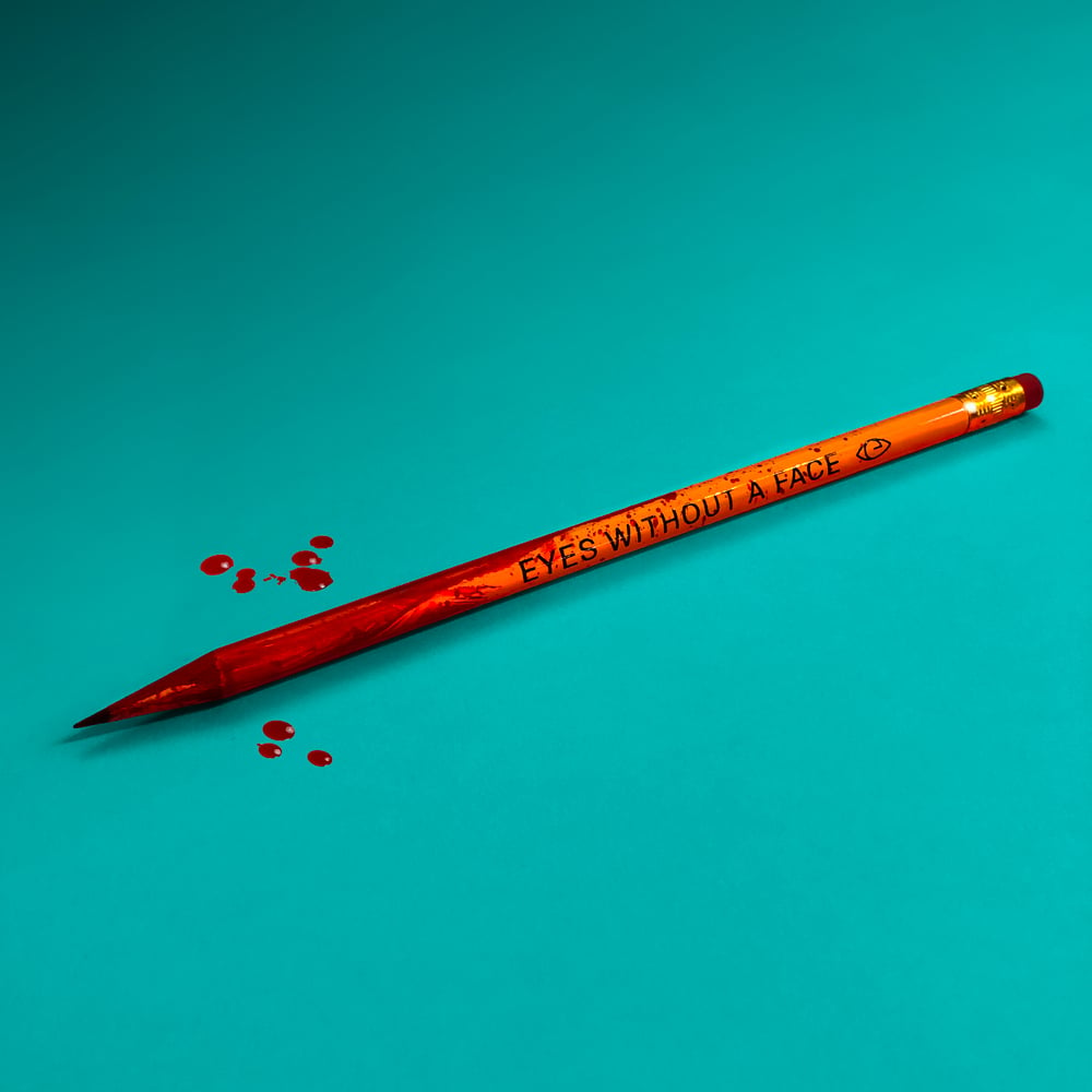 "A Fucking Pencil" - hand embellished EWAF pencil