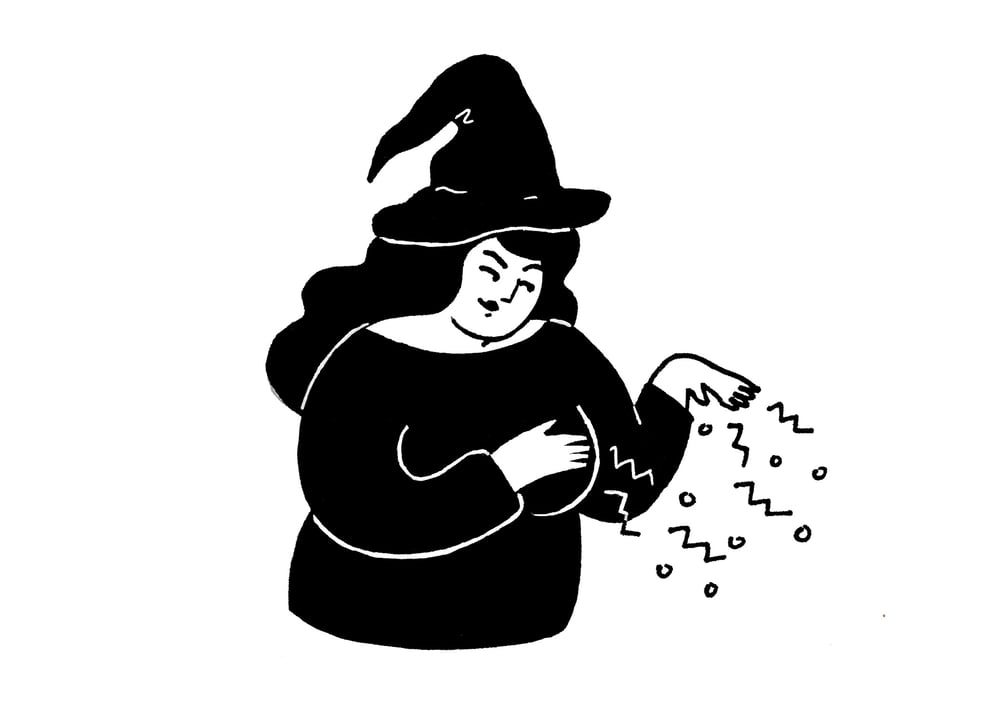 Image of Witch print