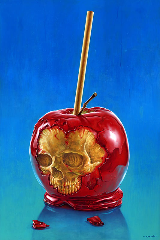 "End of the Party: Candy Apple" - 24" x 36"  limited edition giclee