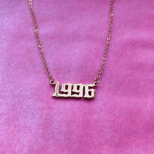 Image of Birth Year Necklaces