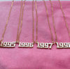 Birth Year Necklaces