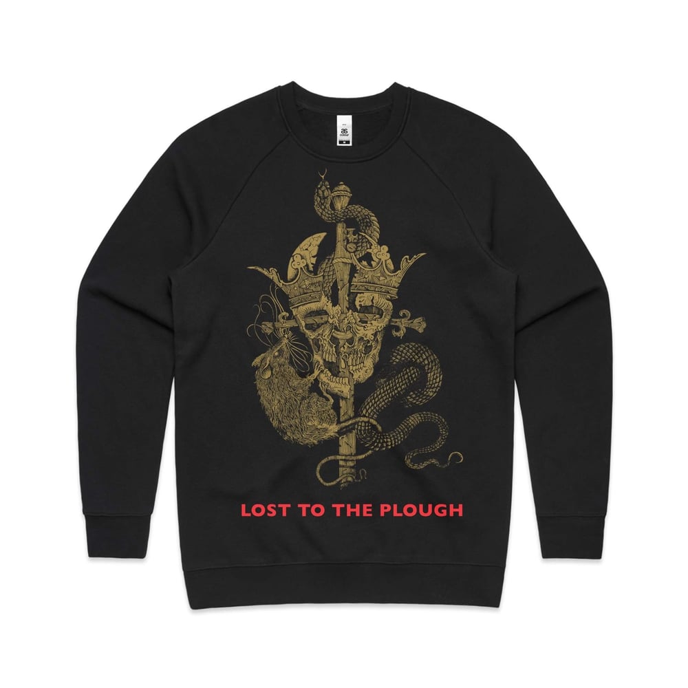 Lost to the plough crew neck 