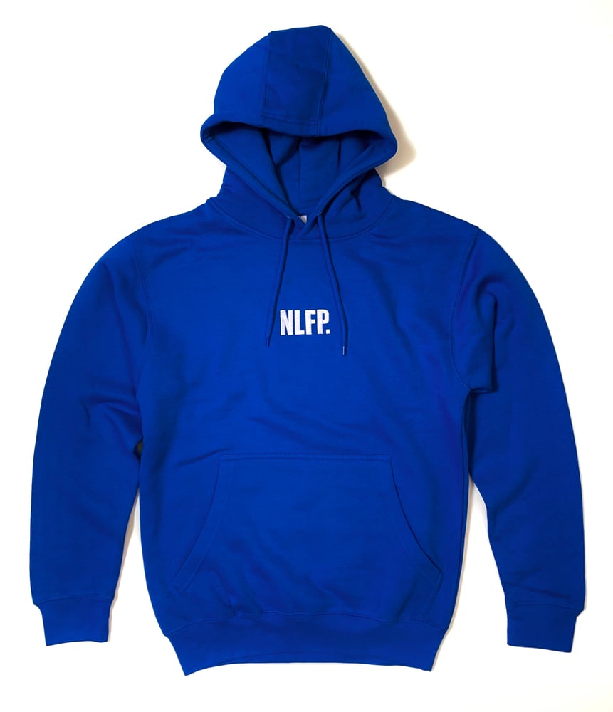 Image of PREMIUM NLFP HOODIE ROYAL BLUE