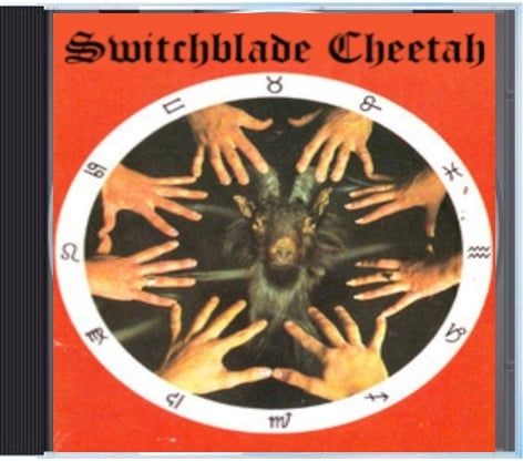 Image of SWITCHBLADE CHEETAH "TRASH SUCKIN' HIGH-HEELED SCUM" CD