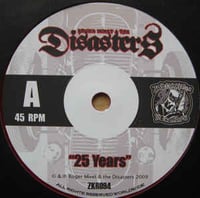 Image 3 of ROGER MIRET & THE DISASTERS "FADED" 7" 