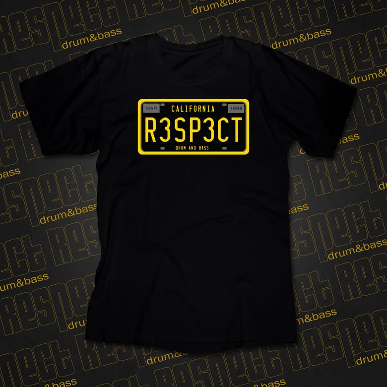 Image of RESPECT - CA Legacy PLATE Men'sTee