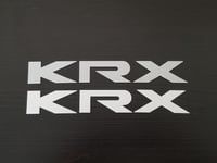 Image 2 of 88-91 Honda CRX "KRX" Raised Letters