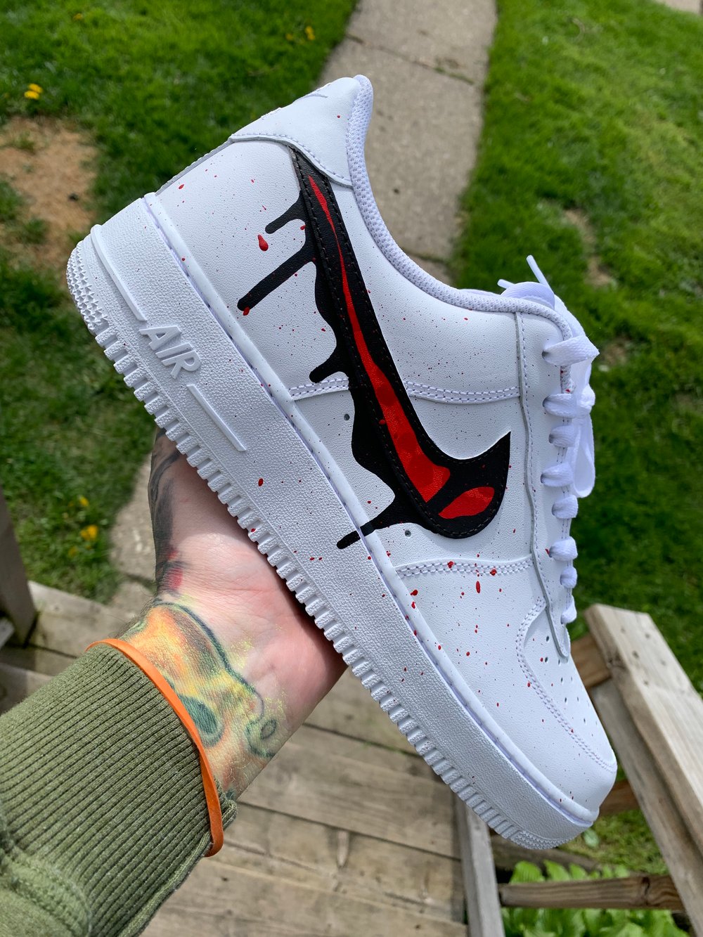 Image of Drip Air Force 1 / Shoes Included