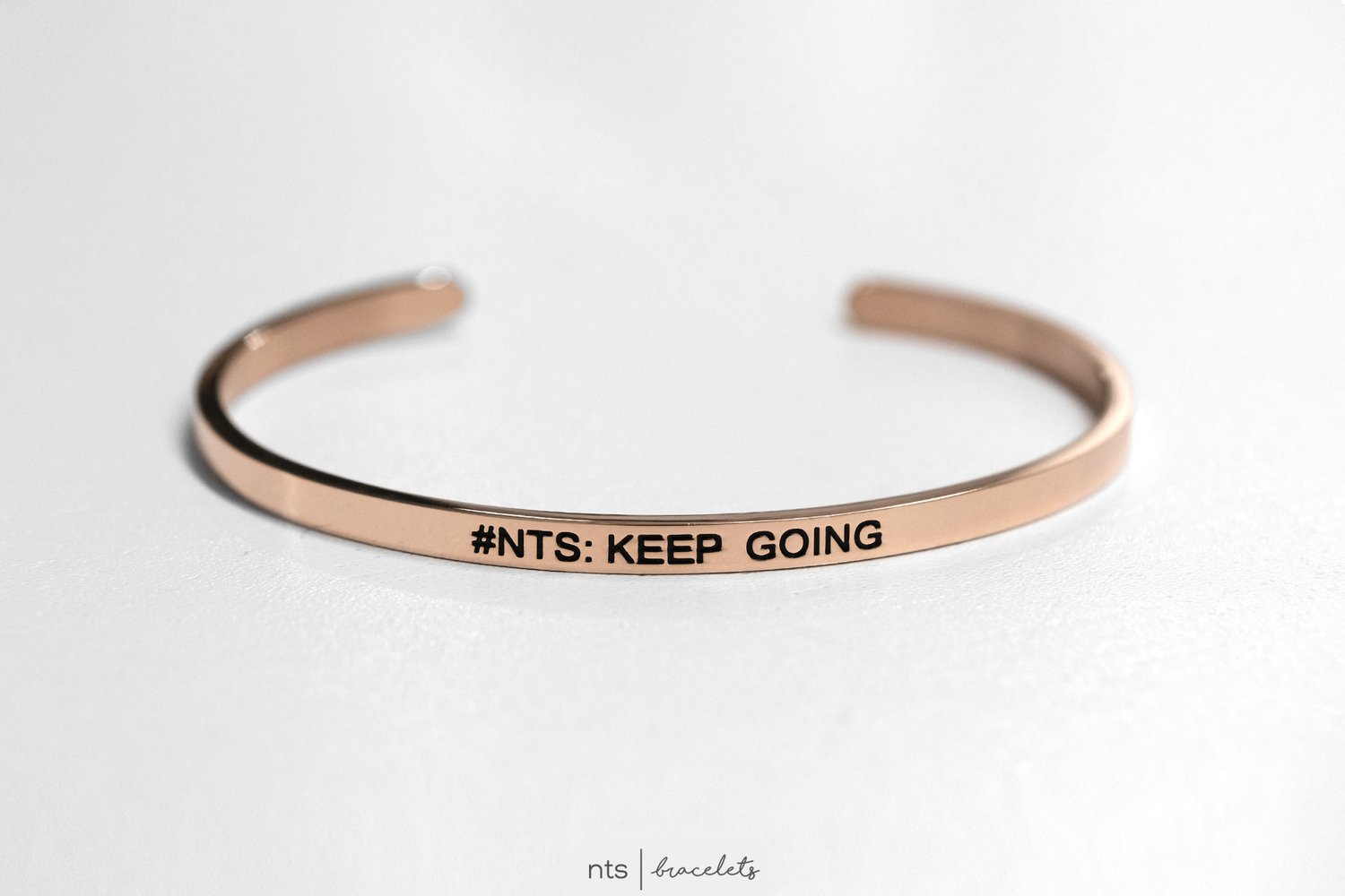 Image of #NTS: KEEP GOING (Rose Gold)