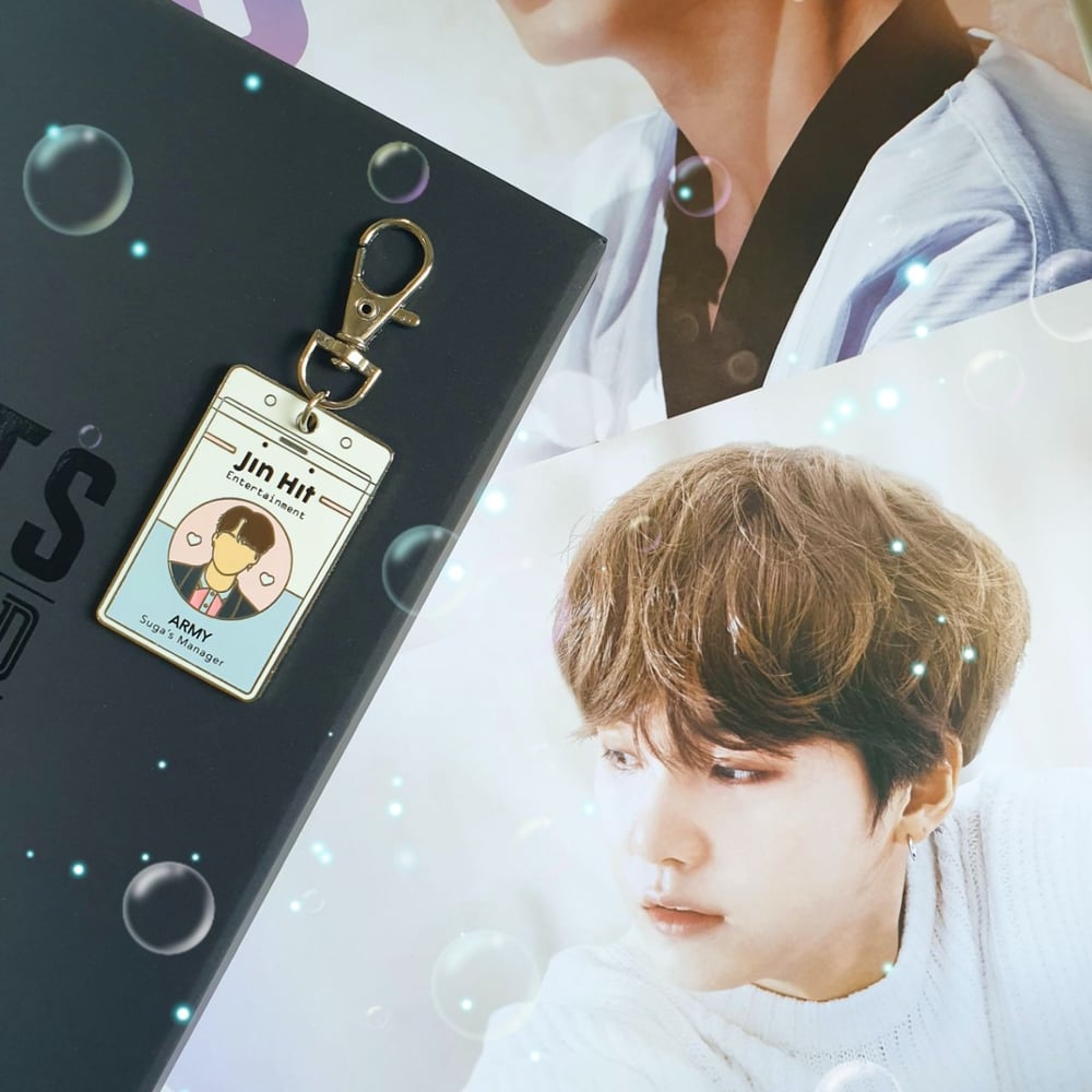 [INDIVIDUAL] BTS Manager Keychain 💼