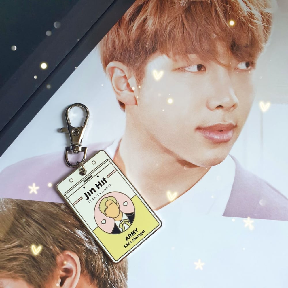 [INDIVIDUAL] BTS Manager Keychain 💼