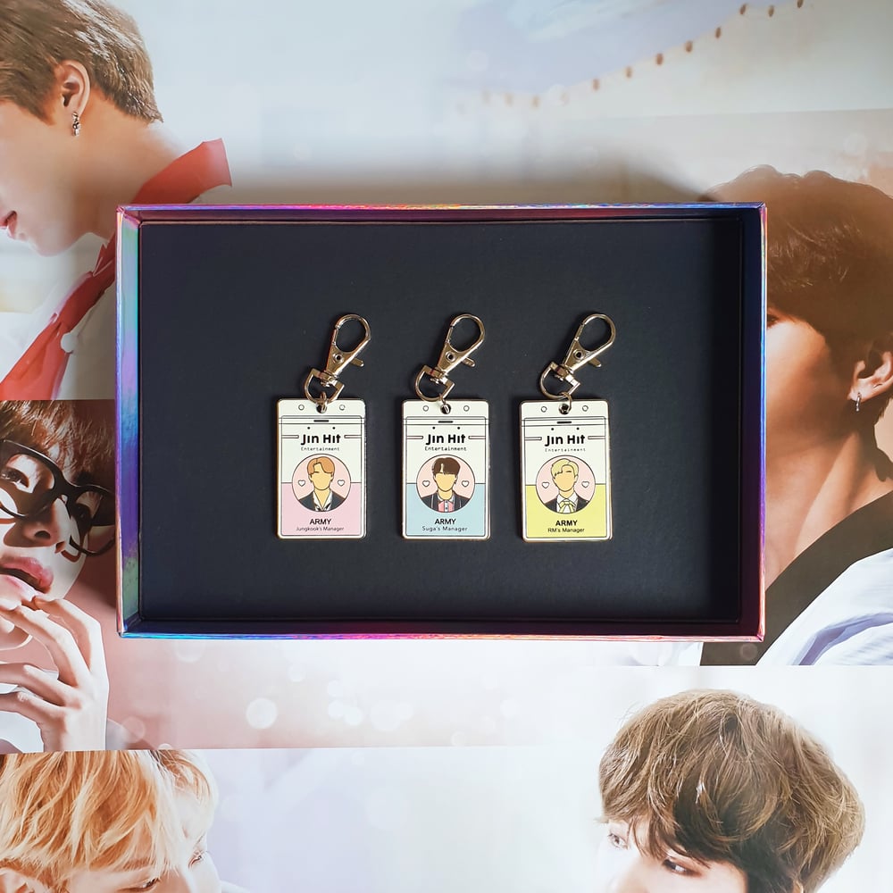 [INDIVIDUAL] BTS Manager Keychain 💼