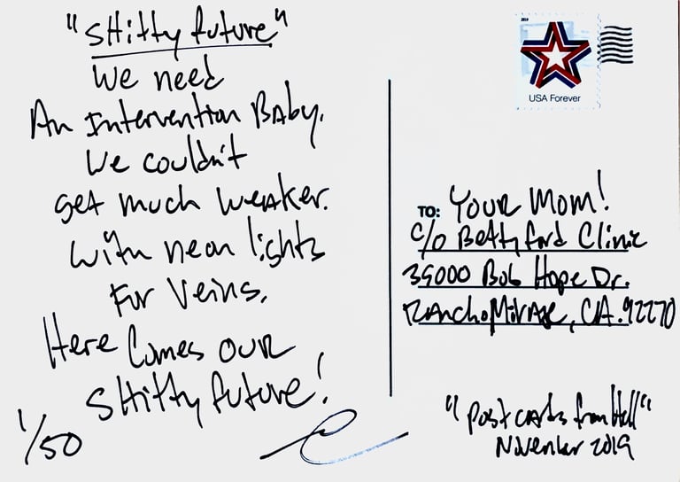 Postcards from hell - "Shitty Future" Image 3