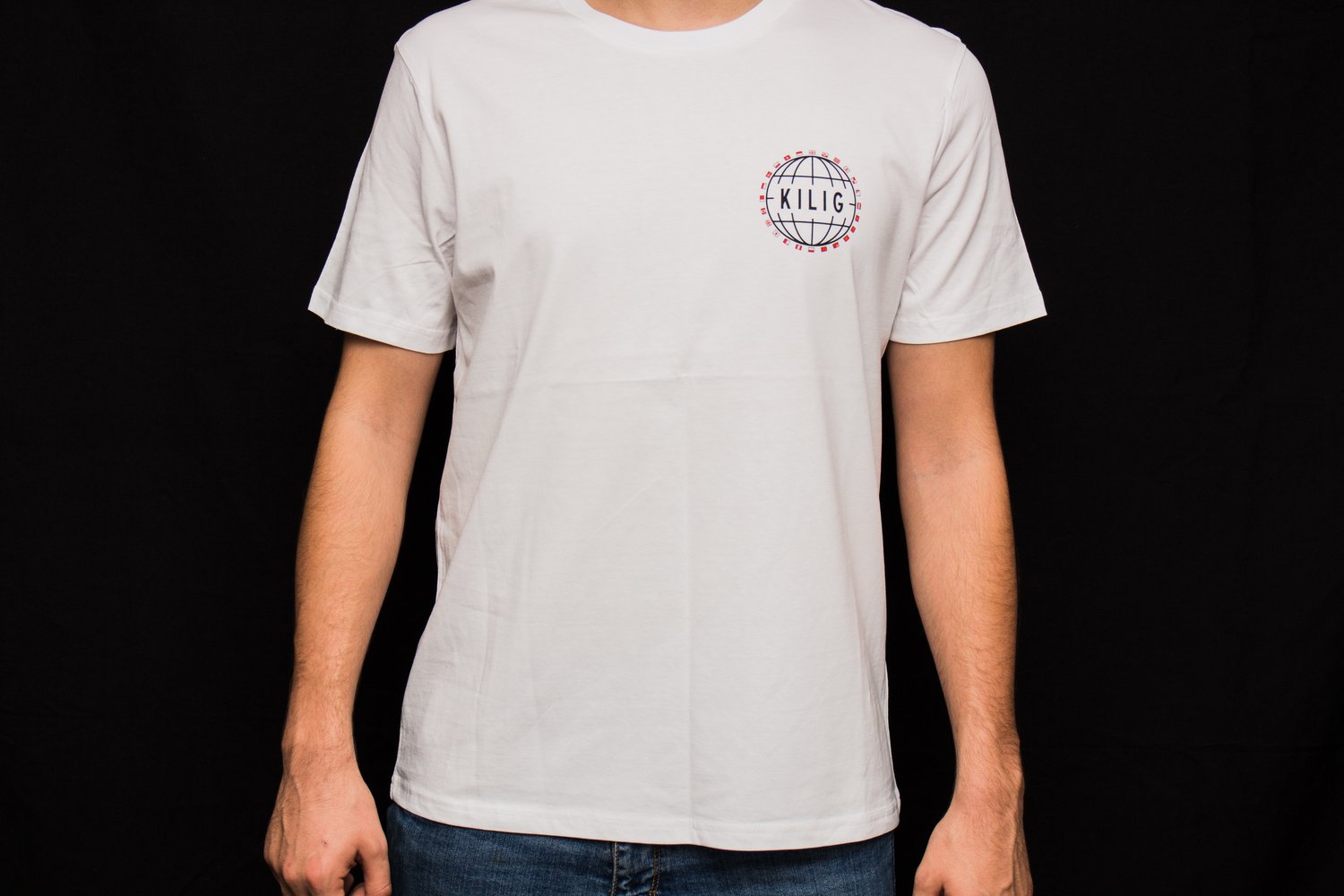 Image of T-Shirt Unisexe Blanc Kilig Clothing