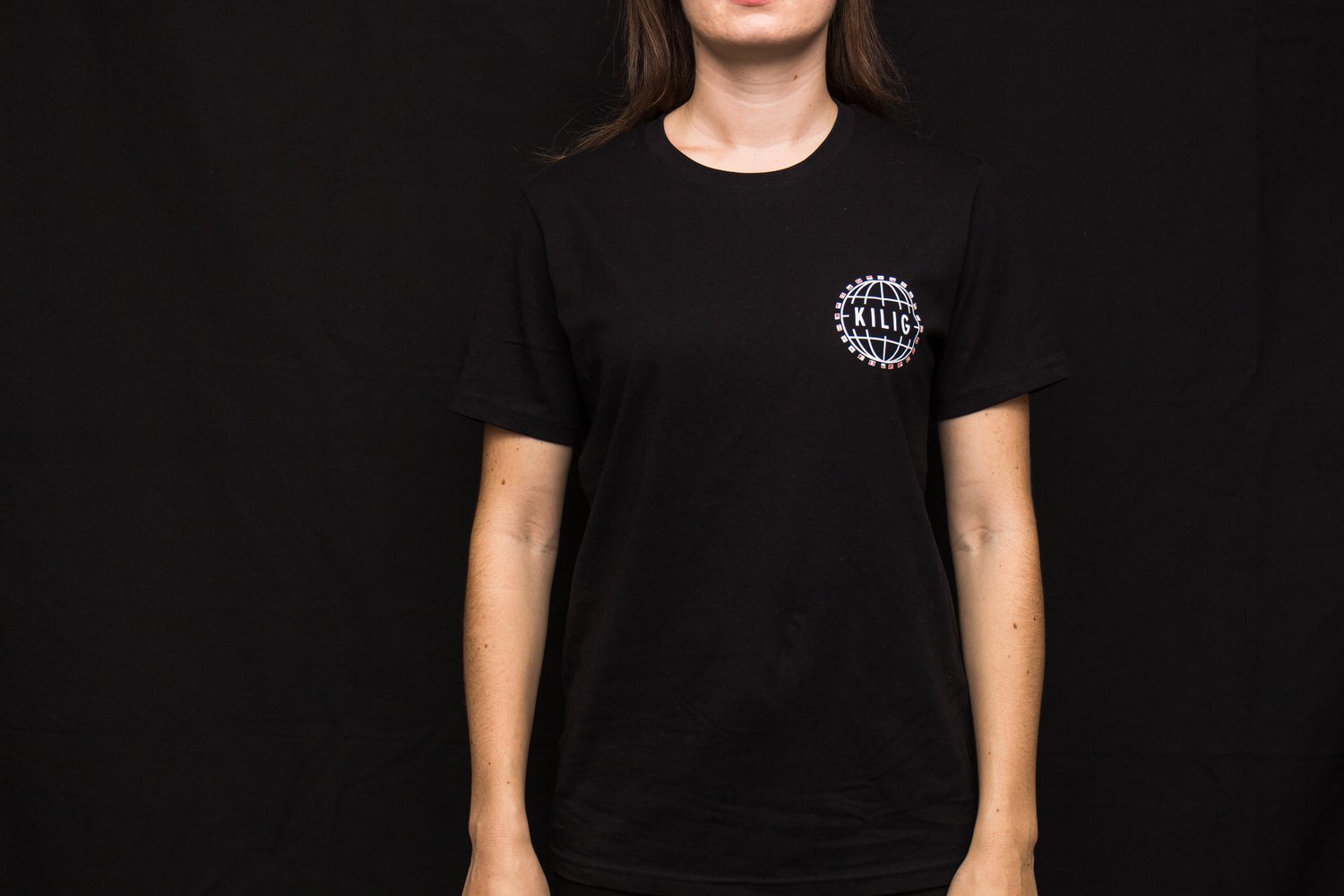 Image of T-Shirt Unisexe Noir Kilig Clothing