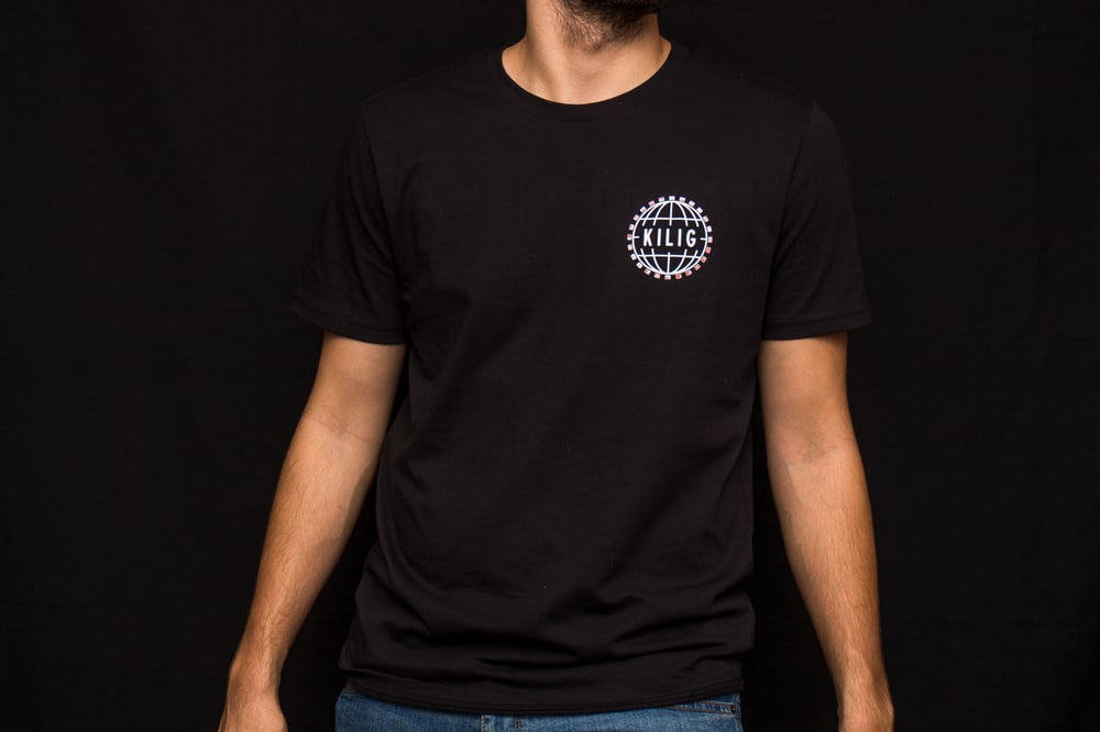 Image of T-Shirt Unisexe Noir Kilig Clothing