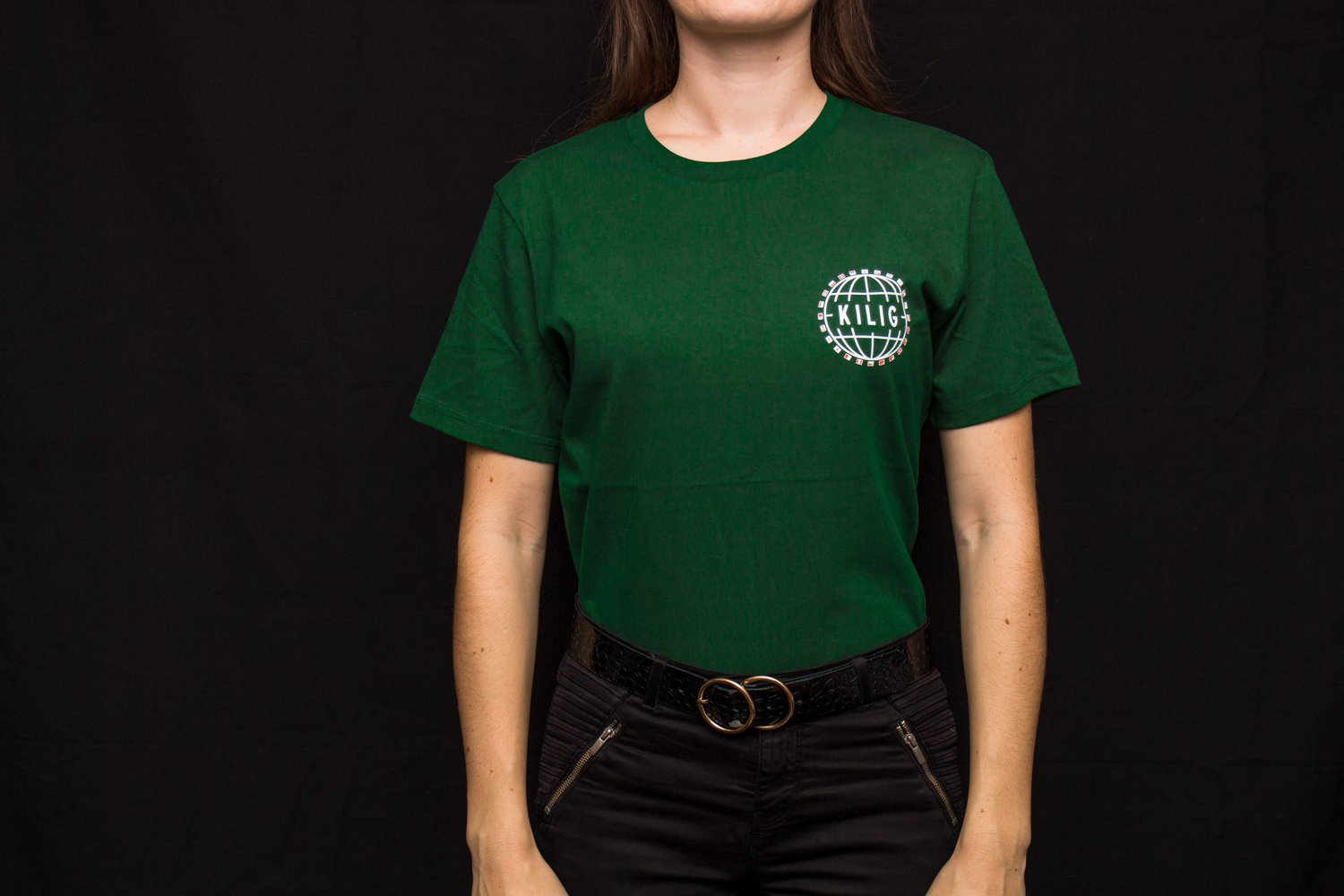 Image of T-Shirt Unisexe Vert Kilig Clothing