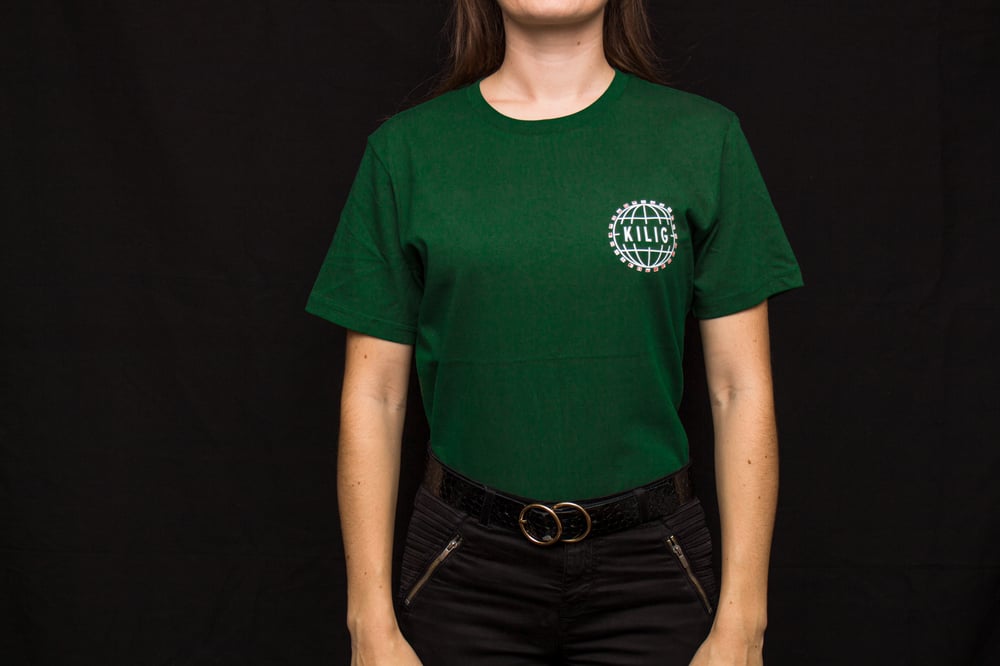 Image of T-Shirt Unisexe Vert Kilig Clothing