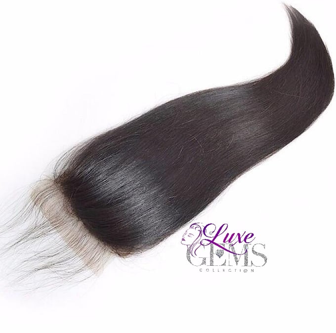 Image of Princess Collection Straight Virgin Closure