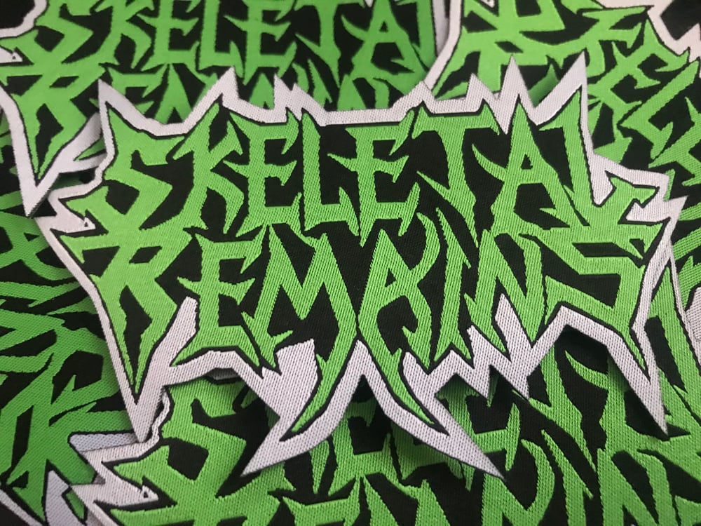 Green Logo Embroidered Patch