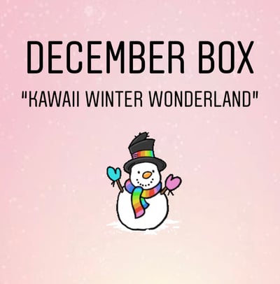 Image of KIRA KIRA BOX DECEMBER “KAWAII WINTER WONDERLAND”