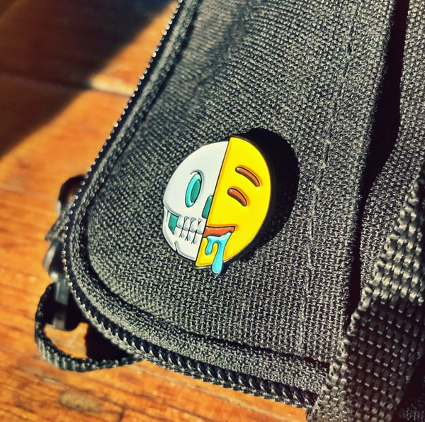 Image of DROOLER! ENAMEL PIN!