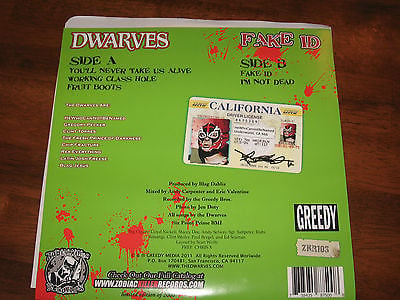 Image of THE DWARVES "FAKE ID" 10" 1st pressing pink vinyl....15 copies left!!!