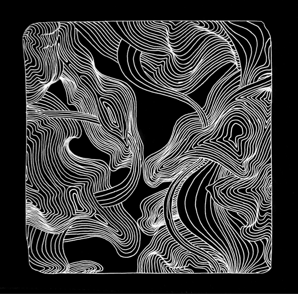 Image of Abstract Topography print