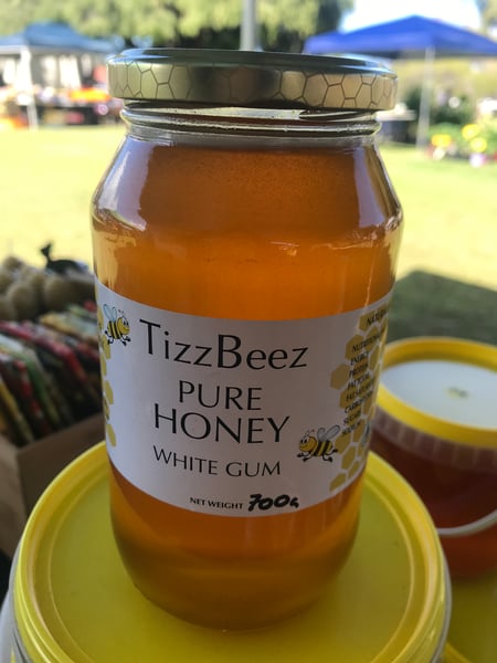 Image of 700g Raw Honey Jar