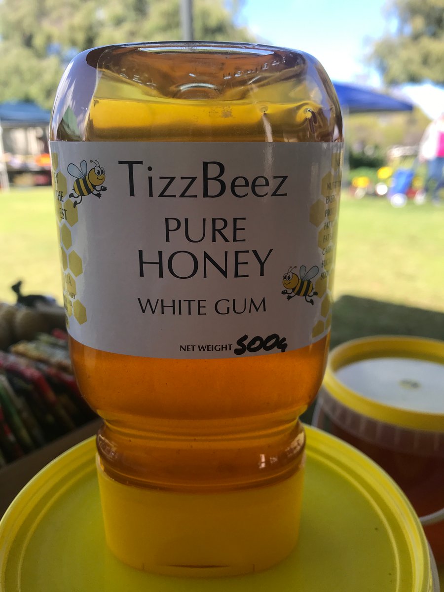 Raw Honey Bottles TizzBeez Pure Honey