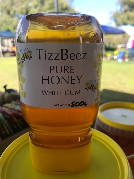 Image of 500g Raw Honey Bottle or Jars