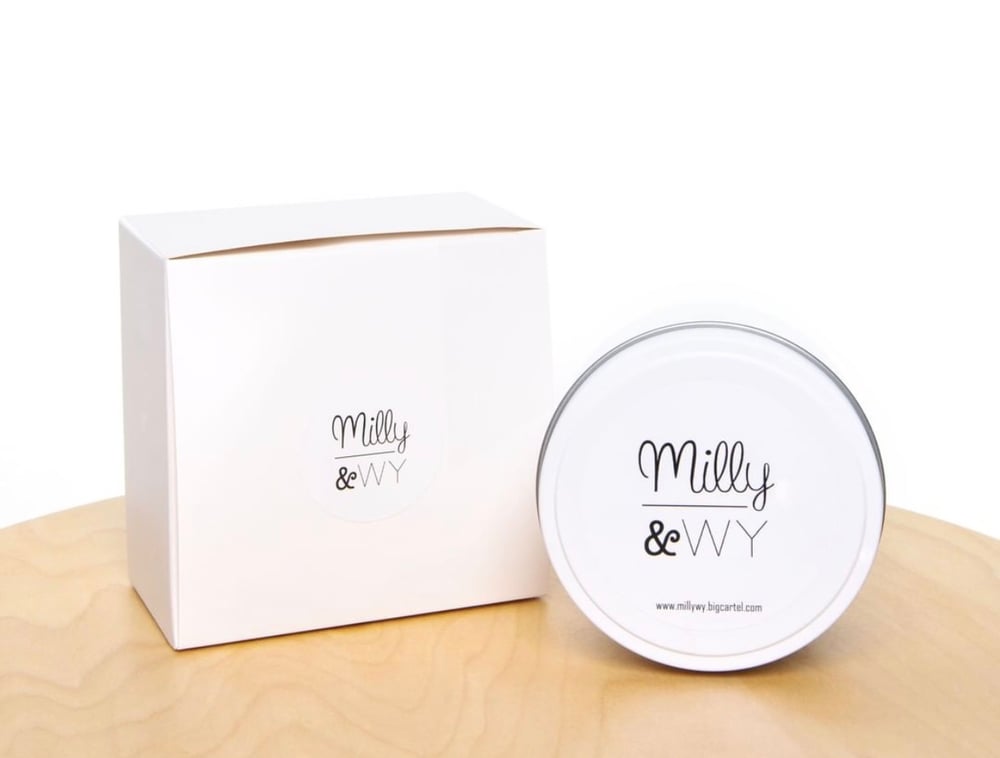 Image of Matte Black/Matte White Signature Travel Soy Candle 225gm