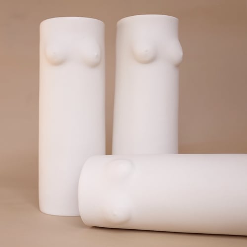 Image of Boobs Vase Porcelain 