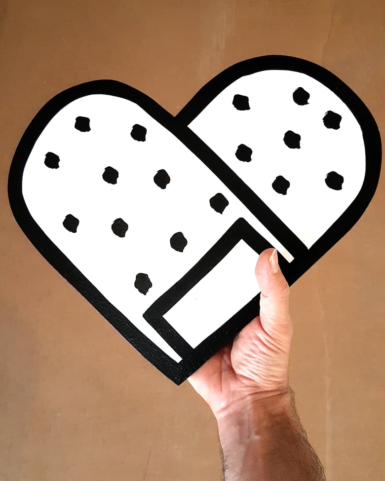 Image of Original Heart Bandaid - CONTACT to CHECK availability!