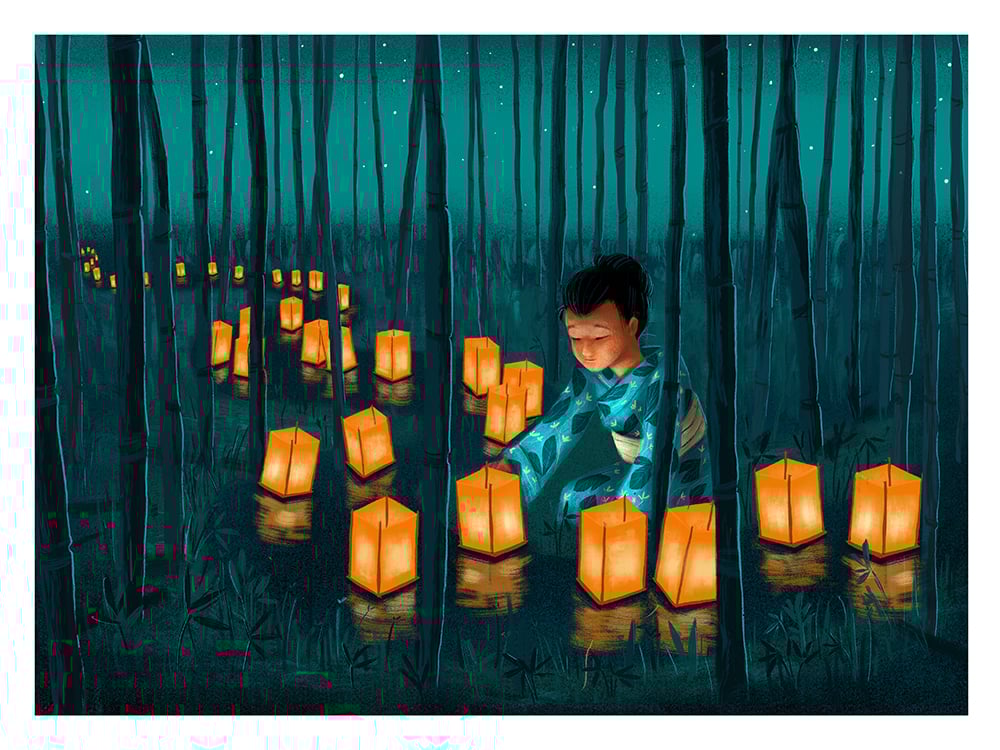 Image of Fine Art Print 'Obon'