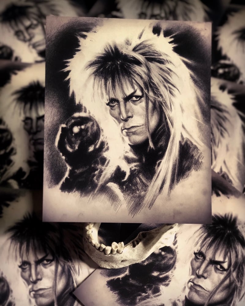 Image of ‘DAVID BOWIE / LABYRINTH’ - 11 x 8.7” - Miniature Open Edition Museum Archival Print