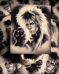 Image 3 of ‘DAVID BOWIE / LABYRINTH’ - 11 x 8.7” - Miniature Open Edition Museum Archival Print