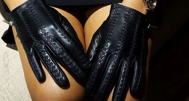 ACTIVE PALM ➐™  Women's Touchscreen Leather Gloves