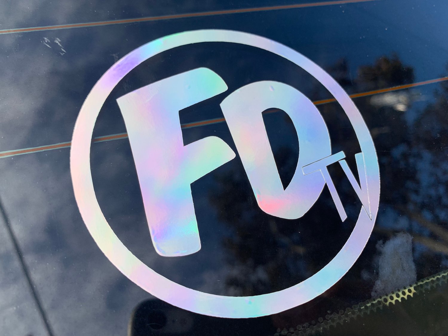 Image of FDtv Sticker