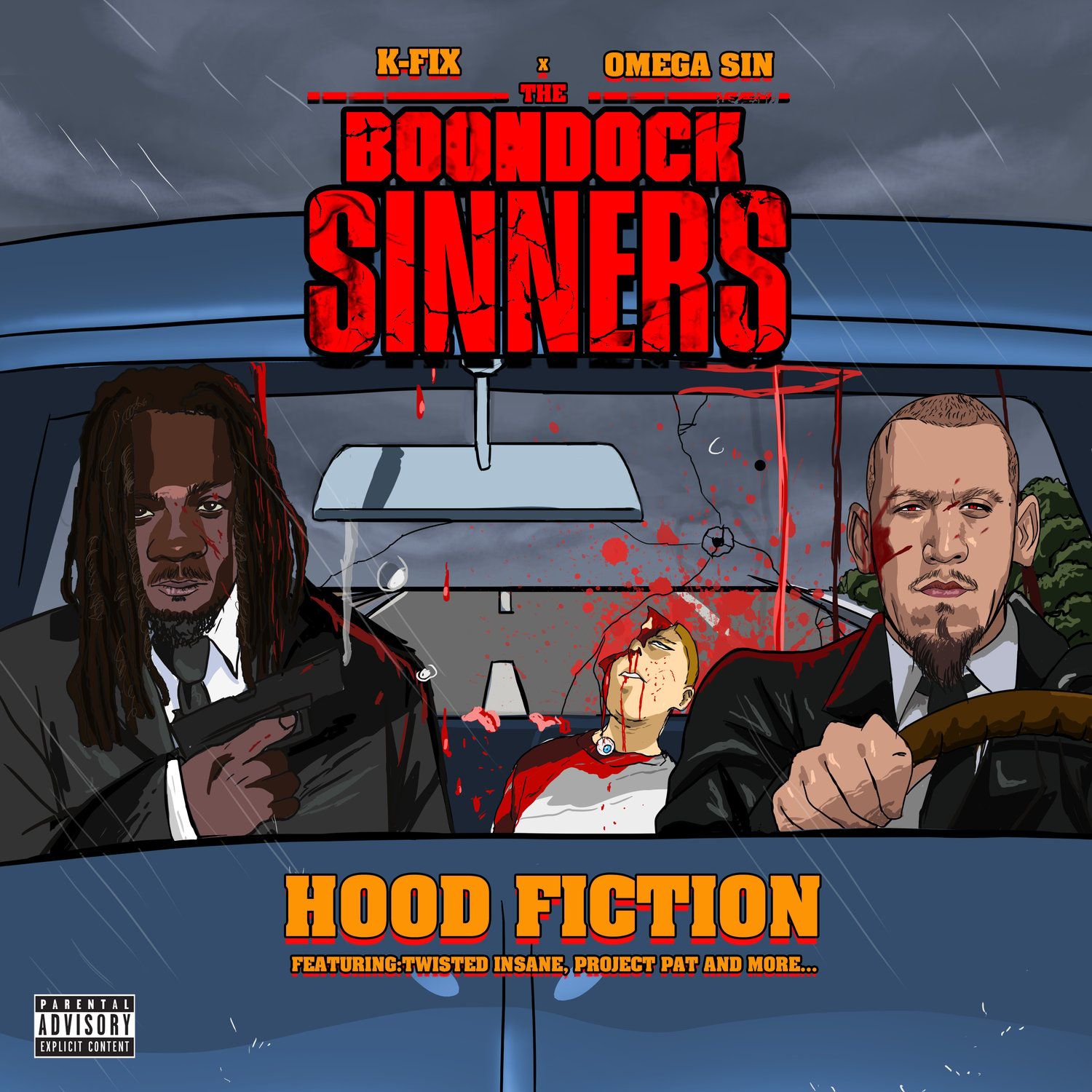 Image of The Boondock Sinners Hood Fiction CD 