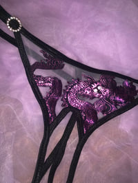 Image 4 of Crotchless dragon panties 