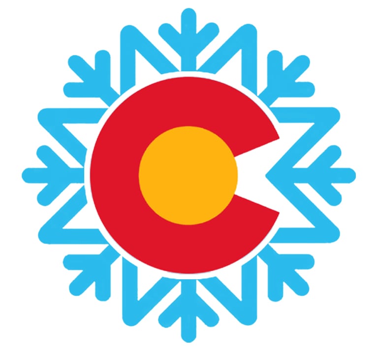 Image of NEW LIMITED EDITION COLORADO SNOW FLAKE 4" STICKER 