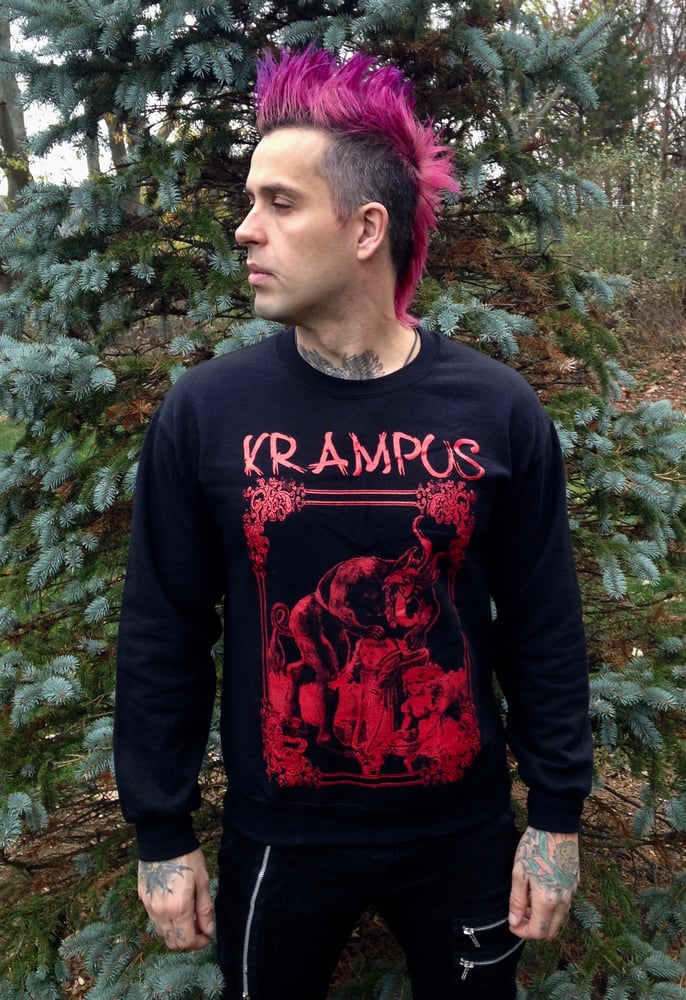 Image of Krampus Evil Xmas Sweater 