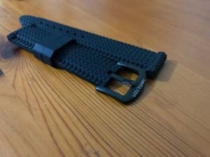 Image of 22MM Hamilton Sports Silicon Rubber Gents WATCH STRAP,NEW