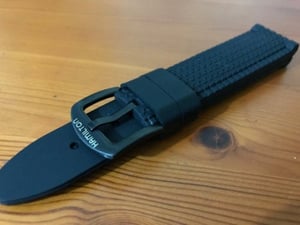 Image of 22MM Hamilton Sports Silicon Rubber Gents WATCH STRAP,NEW