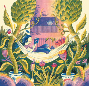 Image of 'The Balcony' Giclee Print #2