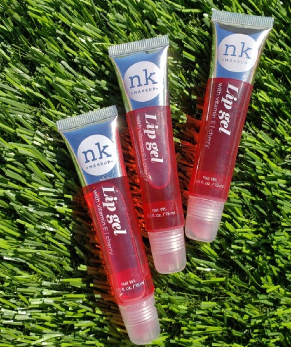 nk red lip gloss