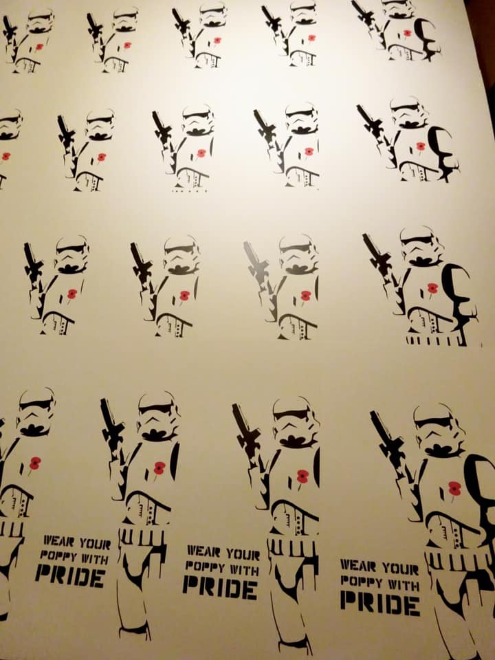 Stormtrooper by Protest Stencil
