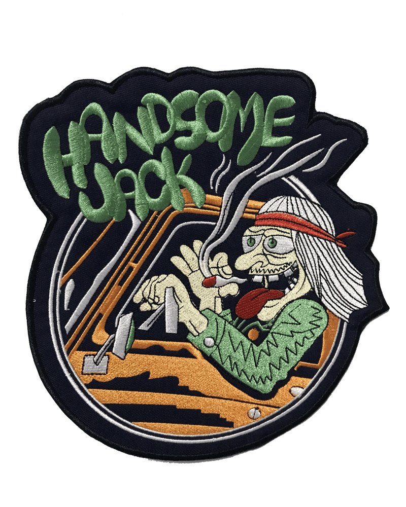 Image of Large 7.5" Embroidered Van Guy Patch